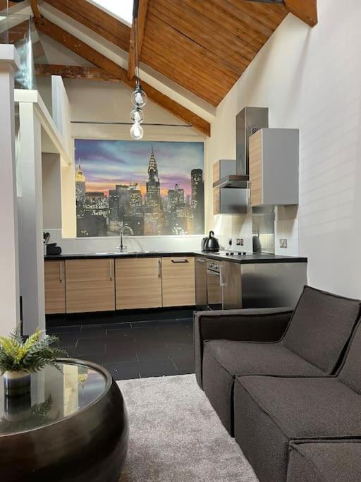 مانشستر Gorgeous 2 Bed Loft Style Apartment المظهر الخارجي الصورة